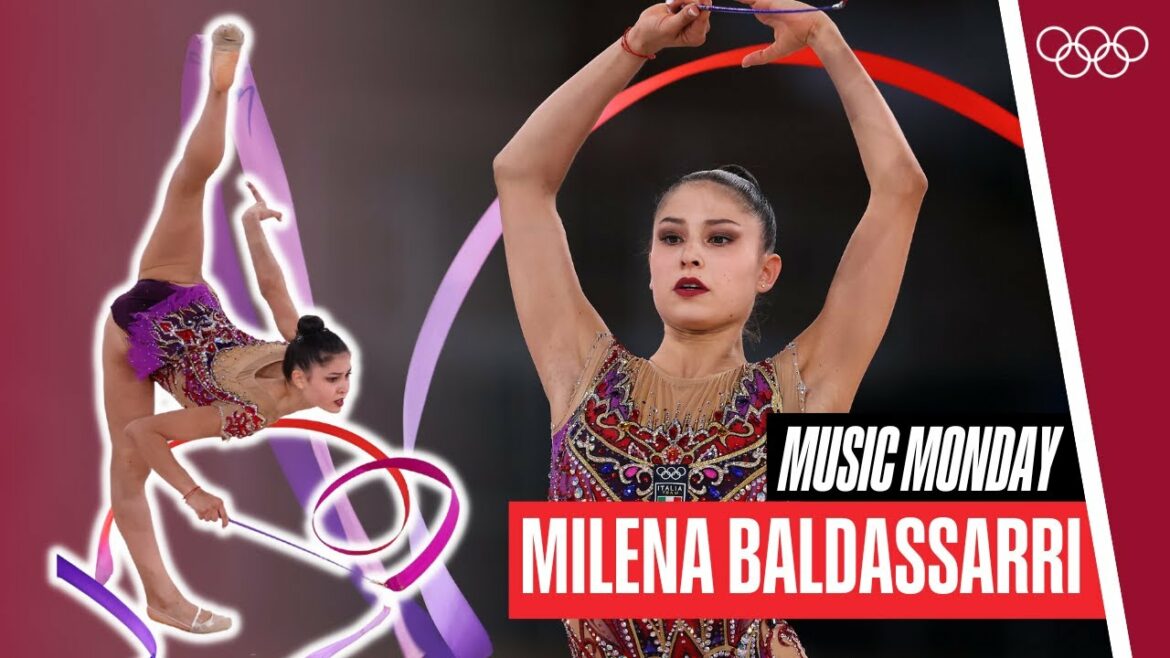 La superbe routine du ruban de Milena Baldassarri à Tokyo 2020 !