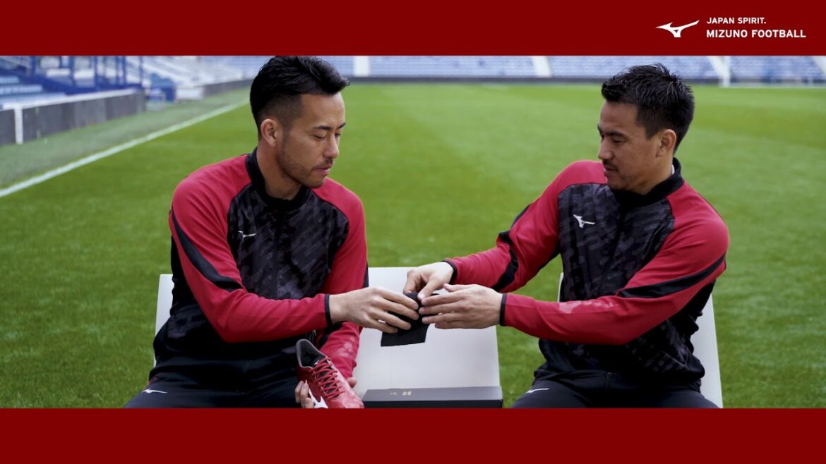 Shinji Okazaki & Maya Yoshida × Reviewer 2 Impression de nouvelles chaussures[Mizuno Football]
