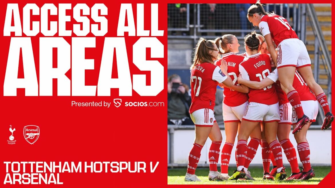 ACCÉDER À TOUS LES ESPACES |  Tottenham Hotspur contre Arsenal (1-5) |  Tous les objectifs, les coulisses et plus encore !