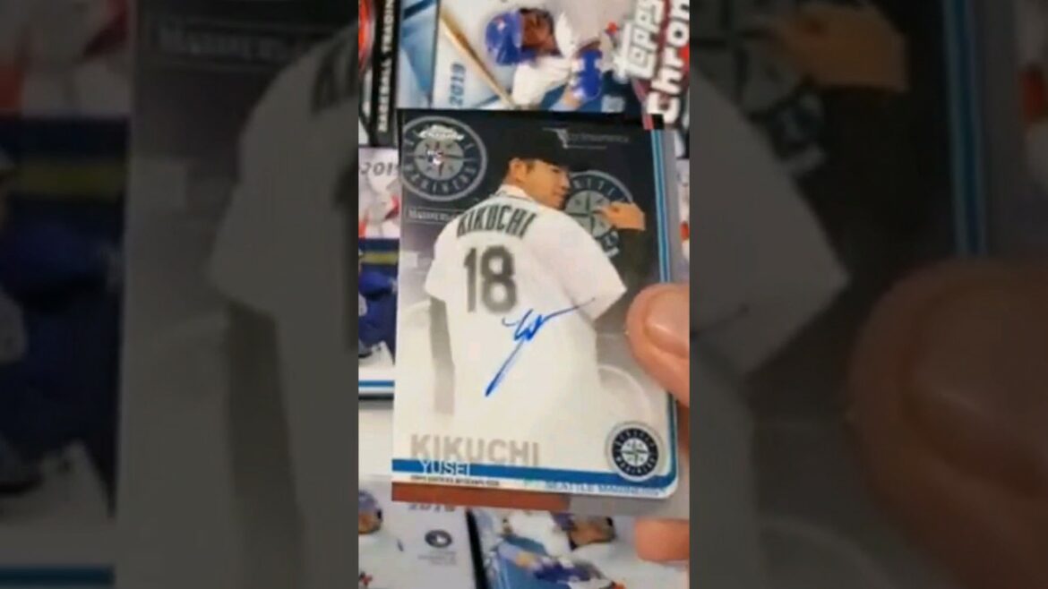 Yusei Kikuchi Topps Chrome Rc Auto ! Yusei Kikuchi Topps Chrome Rc Auto !