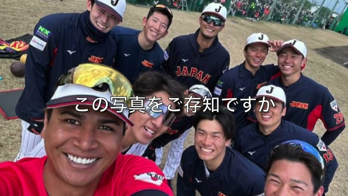 [Samurai Japan]Photo Udagawa de Darvish, le moment du tournage / Yoshinobu Nozomi Miyagi Daidai Takahashi Keiji Hiroto Yuasa Matsui / Camp Miyazaki