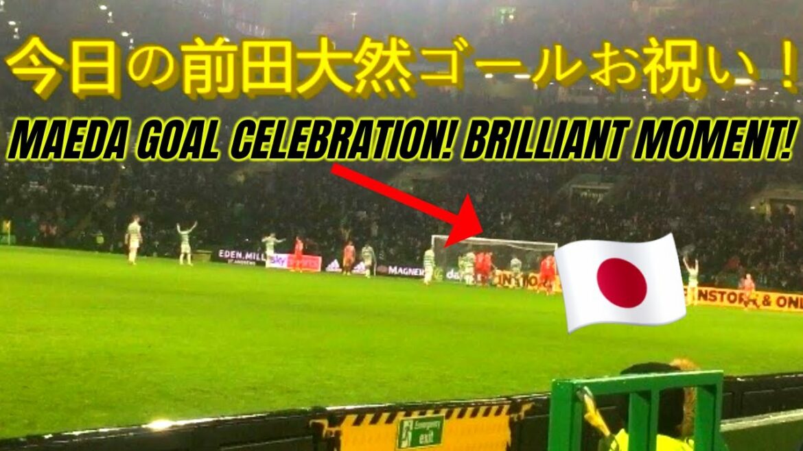 Daizen Maeda GOAL CELEBRATIONS Goal | Celtic 4-0 Raith Rovers
