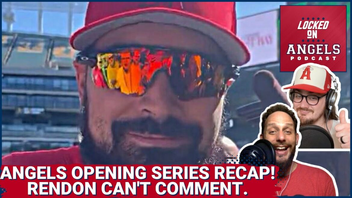 Les Angels de Los Angeles remportent la série d'ouverture contre les A !  Game 1 Frustration, Anthony Rendon Incident