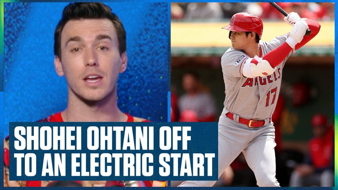Shohei Ohtani excelle à l'assiette et au monticule pendant le week-end d'ouverture | Flippin' Bats