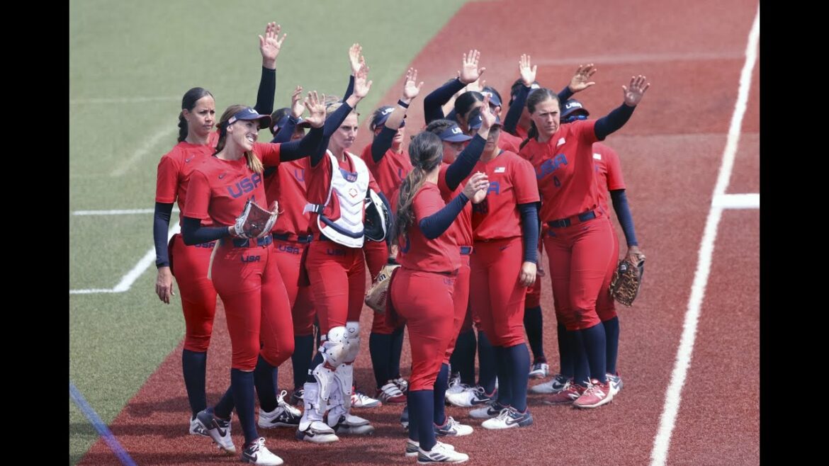 Faits saillants de l'équipe américaine de softball contre l'équipe italienne |  Jeux Olympiques de Tokyo 2021