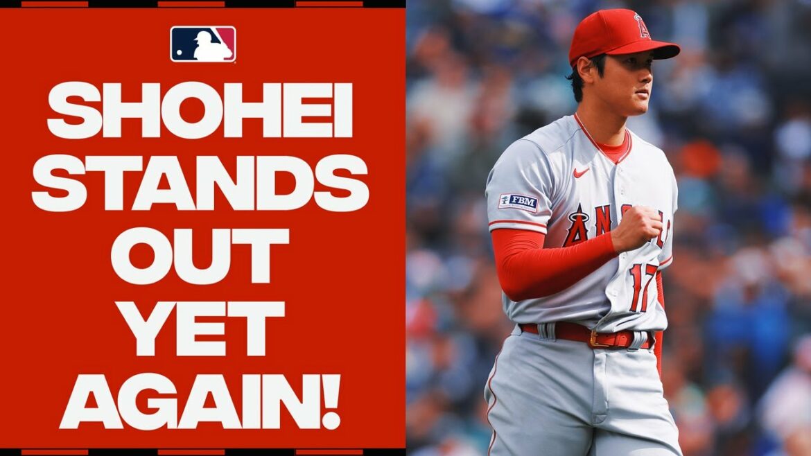Shohei Ohtani avec une autre performance EXCEPTIONNELLE !  Enlève 8 et enregistre le single RBI !