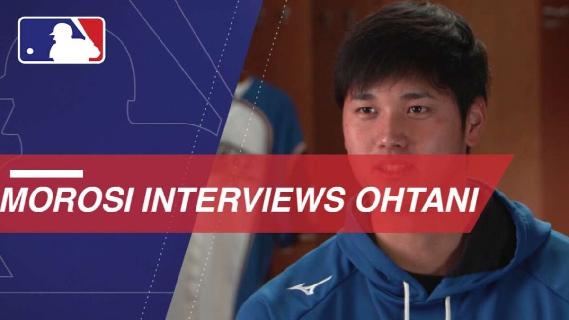 Morosi discute avec Shohei Ohtani
