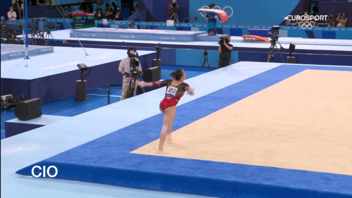 Finale Vanessa Ferrari FX Tokyo 2020 🥈