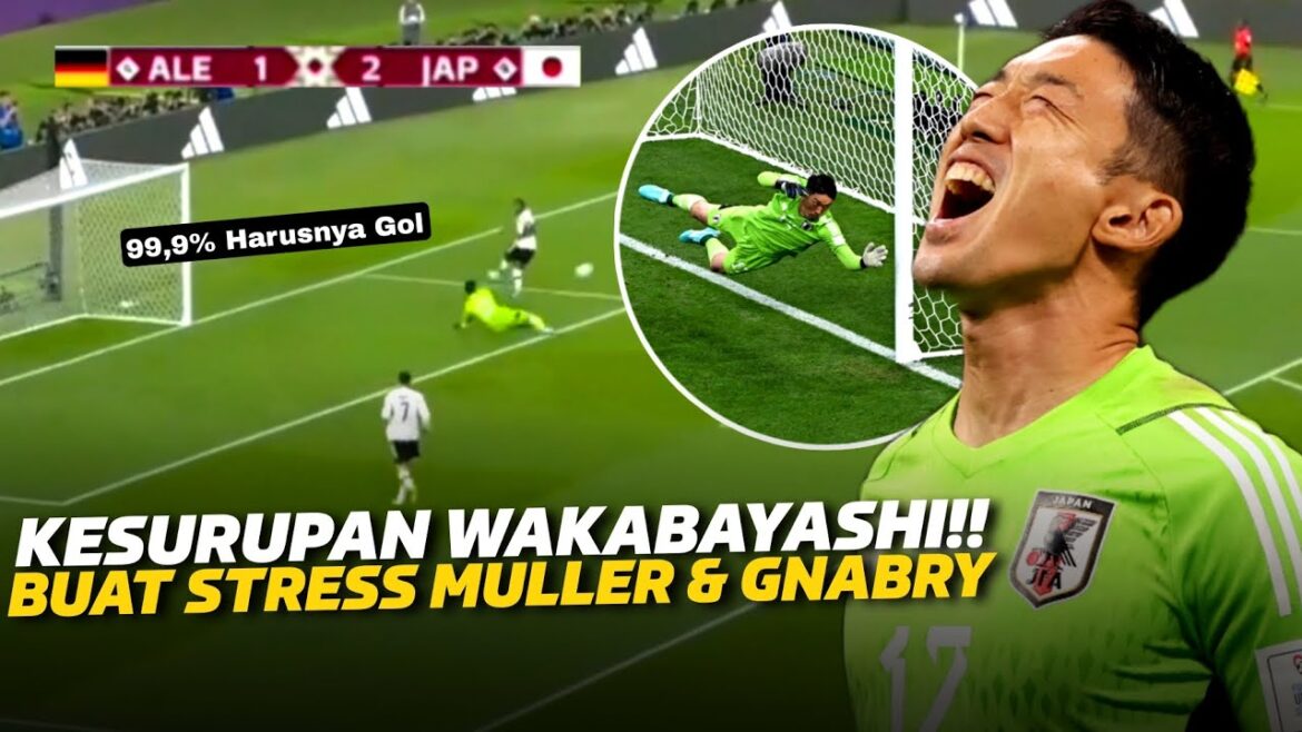 LE GARDIEN DE BUT JAPONAIS EST VRAIMENT BIEN 😱 L'action de Shuici Gonda a frustré Gnarby et l'attaquant de l'équipe nationale allemande