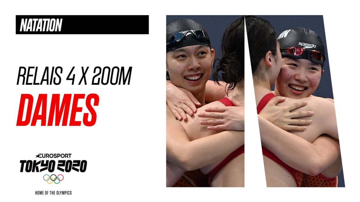 Relais 4x200m Nage Libre Dames | Natation | Jeux Olympiques - Tokyo 2020