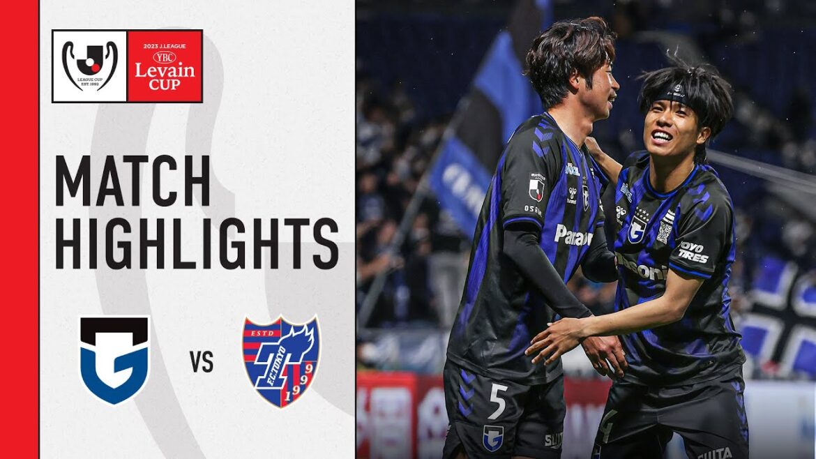 Gamba Osaka 3-0 F.C.Tokyo | Group E | MD 3 | 2023 J.LEAGUE YBC Levain CUP