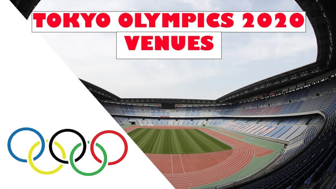 Sites des JO de Tokyo 2020.