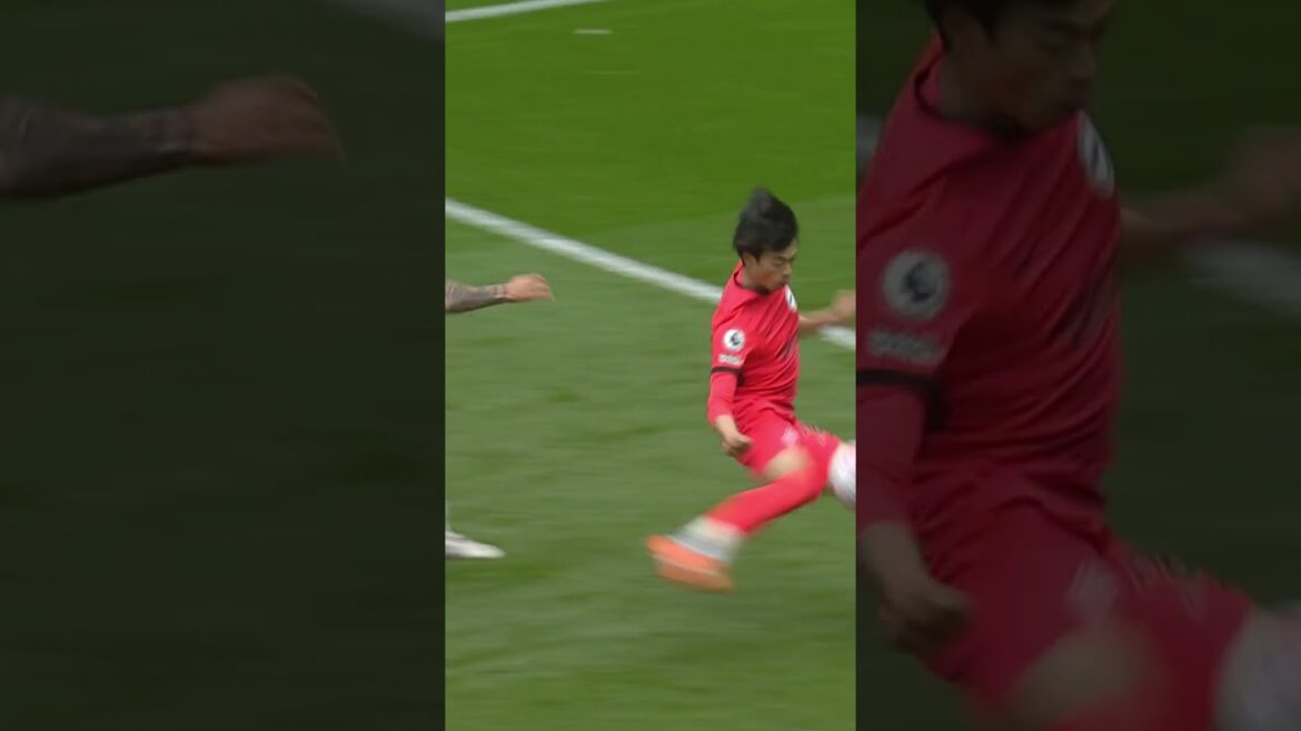 Le but de Mitoma n'est pas autorisé pour le handball