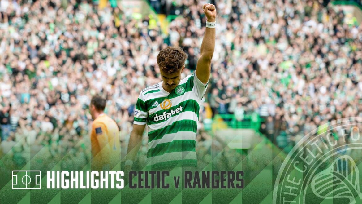 Cinch Premiership Faits saillants |  Celtic 3-2 Rangers |  Le doublé de Kyogo et la frappe de Jota envoient Bhoys 12 sans faute