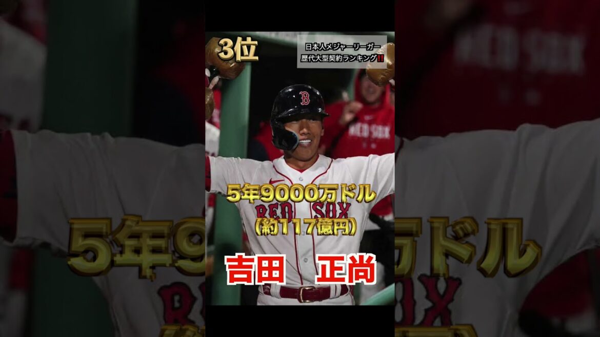 Classement successif des grands contrats des ligues majeures japonaises ❗️