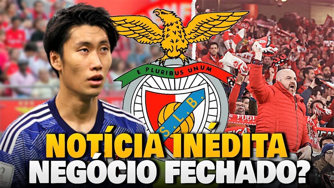 ENFIN!  DERNIÈRES NOUVELLES!  BENFICA SIGNE AVEC DAICHI KAMADA !  bonnes nouvelles