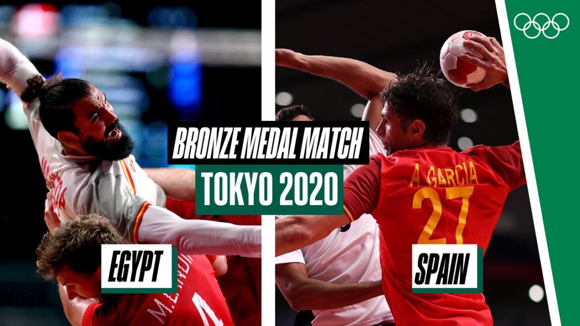 🇪🇬 🆚 🇪🇸 Match pour la médaille de bronze de handball masculin |  Tokyo 2020 🥉