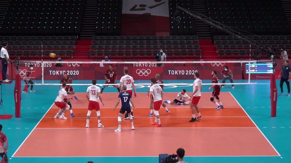 Kamil Semeniuk contre le Venezuela aux JO de Tokyo 2020