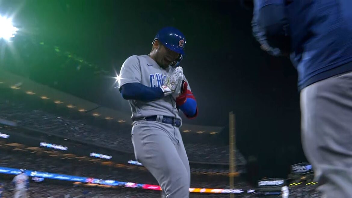 Les Cubs ont frappé 5 dingers contre les Dodgers