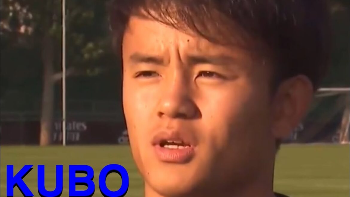 Takefusa KUBO Résumé de la scène d'apparition du Real Madrid ICC