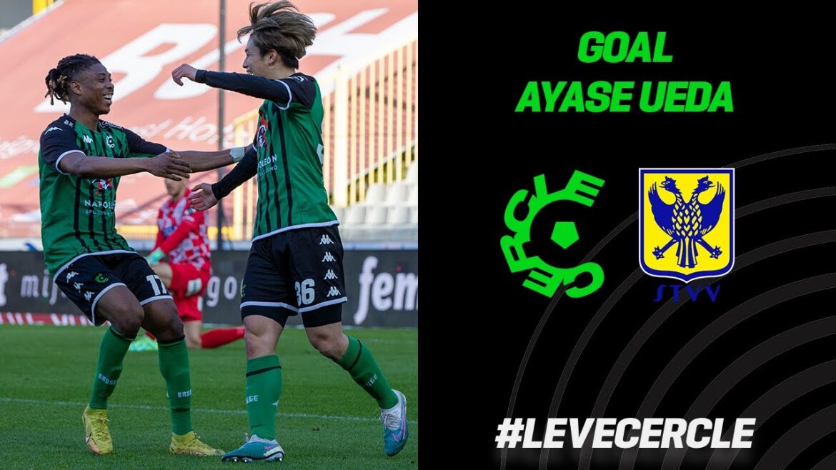 CERCLE BRUGGE-STVV |  BUT Ayase Ueda (2-0)