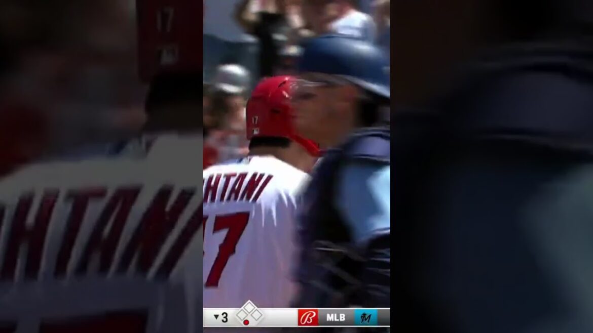 [Breaking news]Shohei Ohtani frappe le troisième home run de Yusei Kikuchi !  #shorts