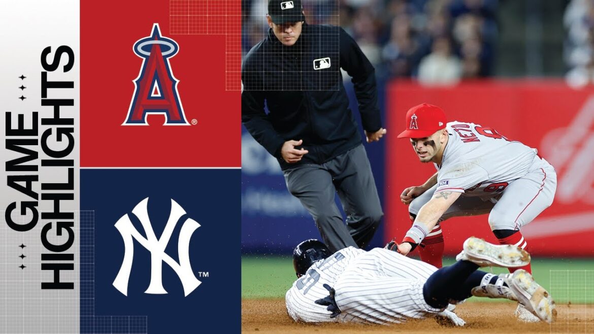 Faits saillants du match Angels contre Yankees (19/04/23) |  Faits saillants de la MLB