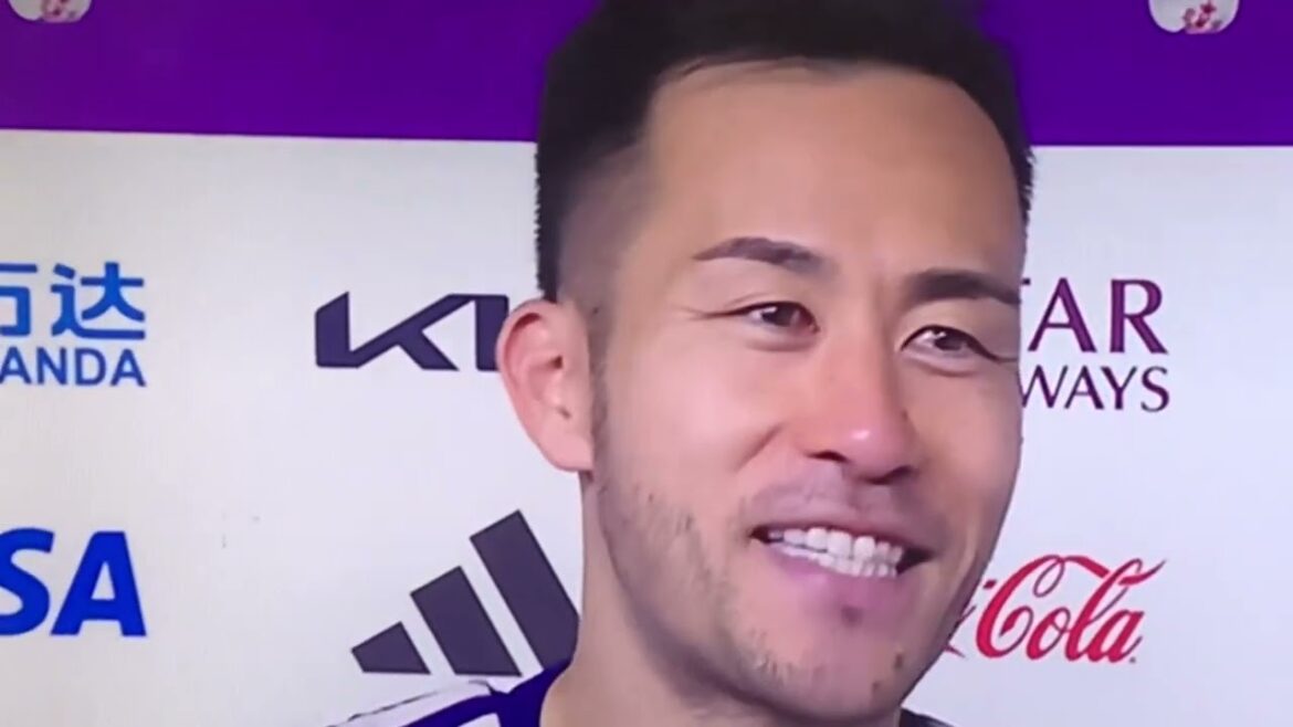 Maya Yoshida I'm so happy Entretien d'après-match 2022/11/23 Équipe nationale du Japon contre l'Allemagne Maya Yoshida