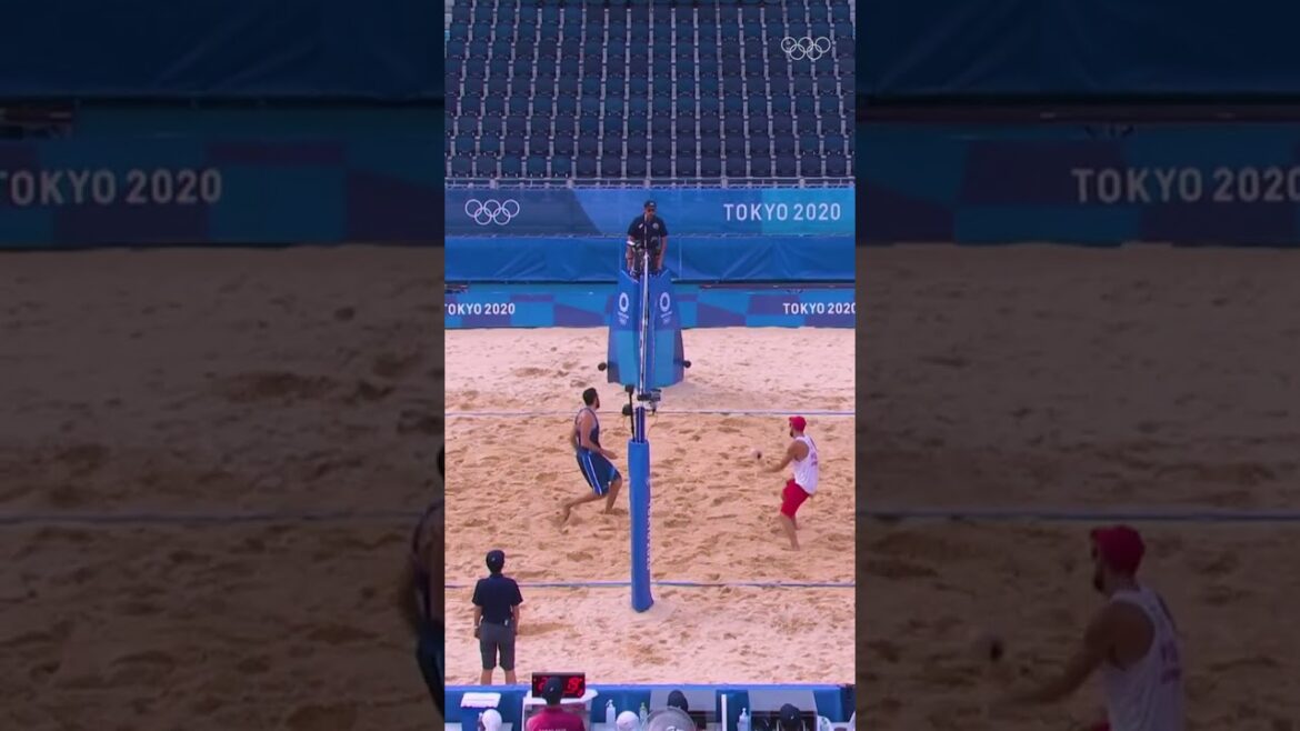 Un moment que vous ne croiriez pas s'il n'avait pas été filmé.  #Jeux olympiques