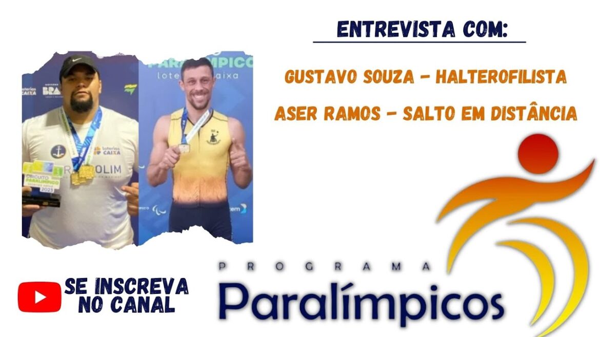 Programme paralympique dans la capitale avec Gustavo Souza et Aser Ramos 23/04/2023