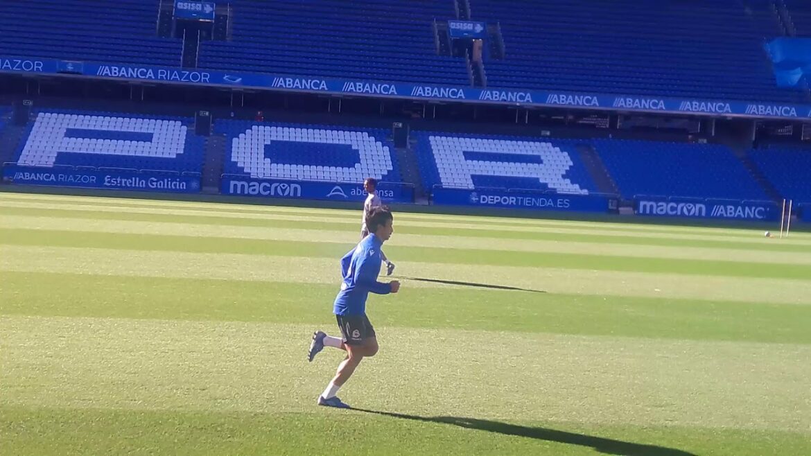 Gaku Shibasaki s'entraîne avec Dépor