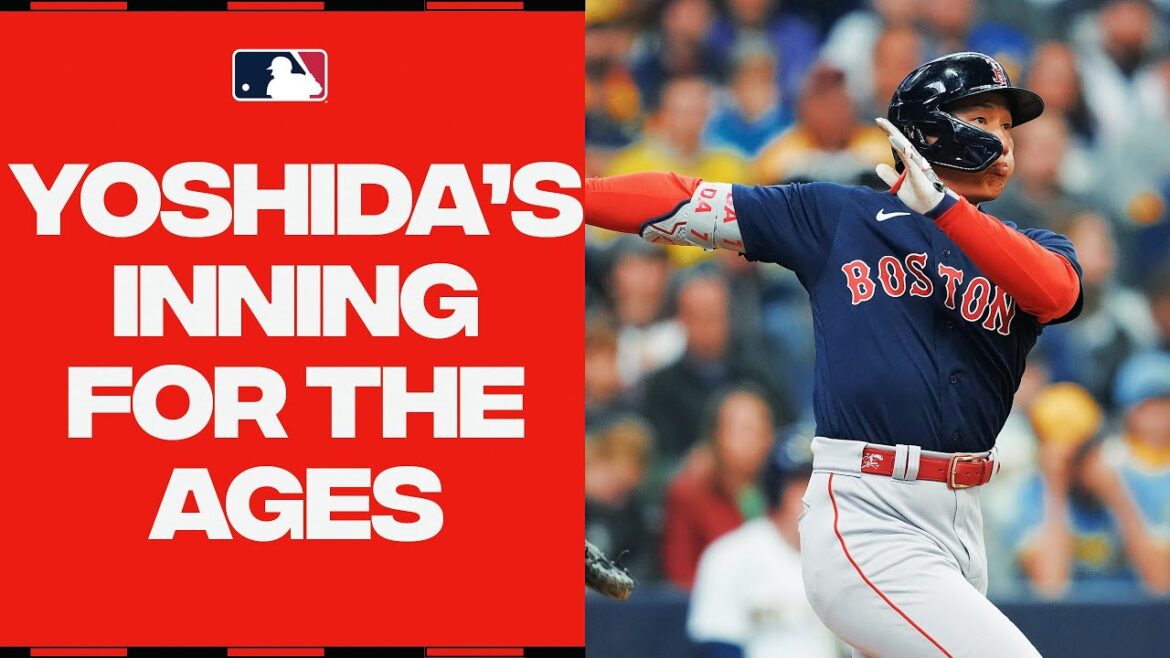 2 HOMERS EN UNE MANCHE ?!?  Masataka Yoshida fait l'impossible !  (Y compris un Grand Chelem !)