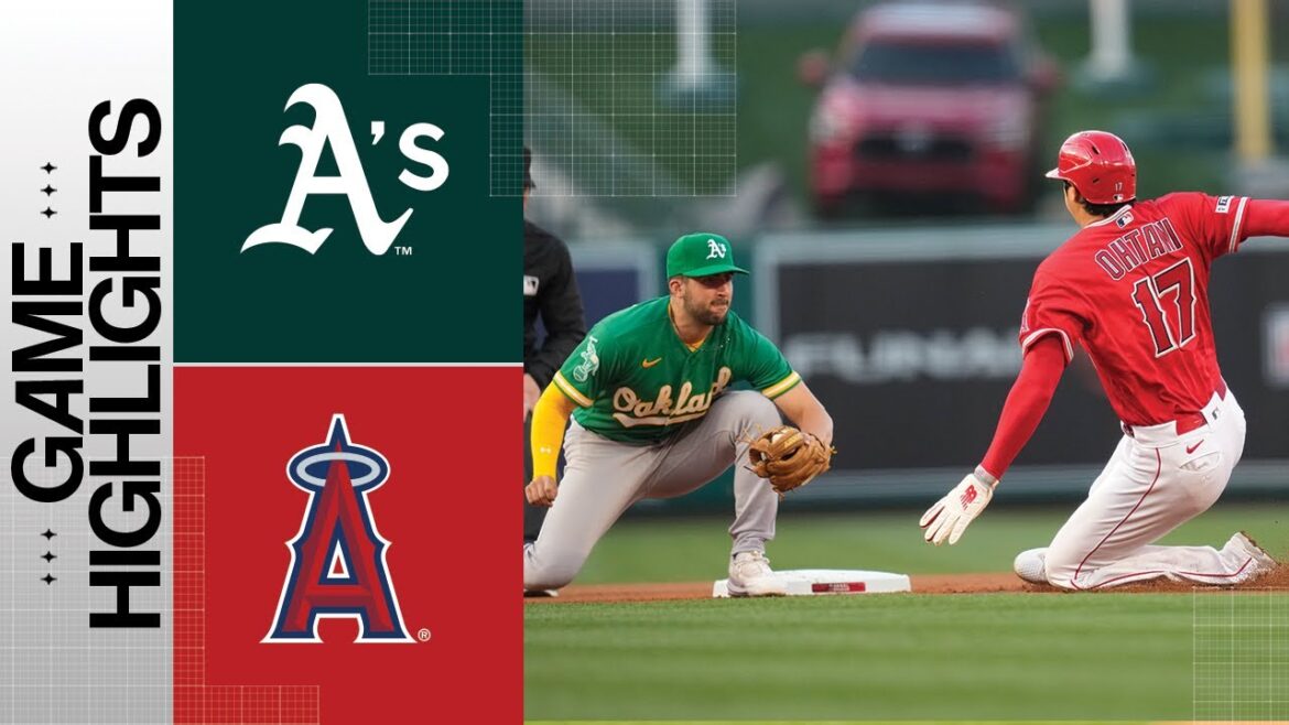 Faits saillants du match A contre Angels (24/04/23) |  Faits saillants de la MLB