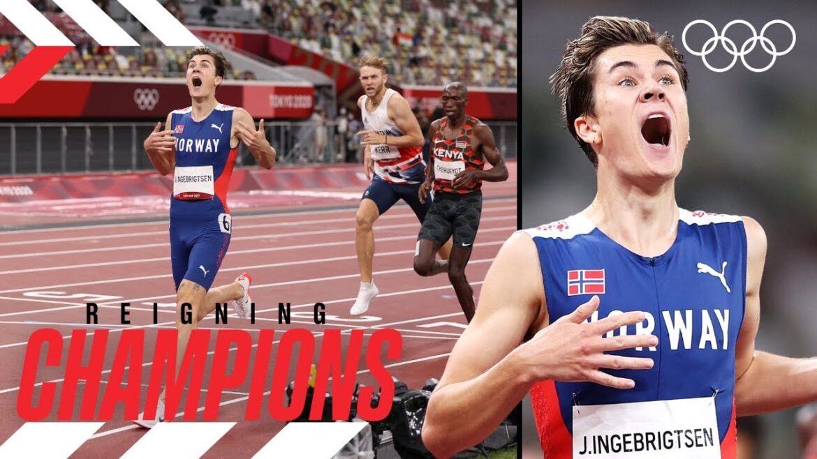 Jakob Ingebrigtsen - 1 500 m hommes |  Champions en titre