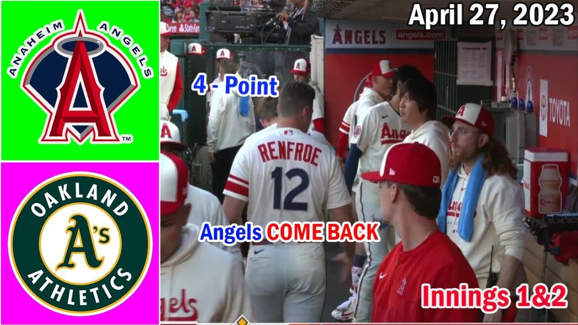 [Anges][Shohei Ohtani]Anges contre Athlétisme 4/27