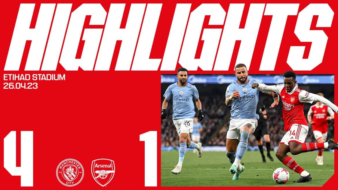 POINTS FORTS |  Manchester City contre Arsenal (4-1) |  première ligue