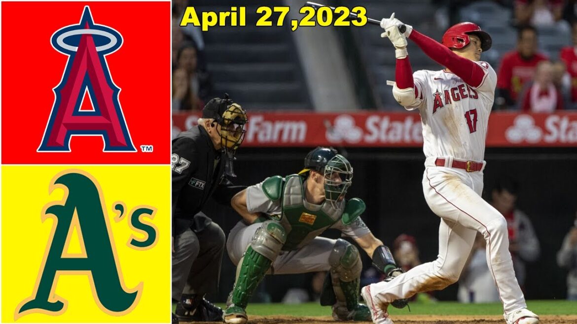 28 avril : Shohei Ohtani Angels vs Athlétisme ~MLB 2023