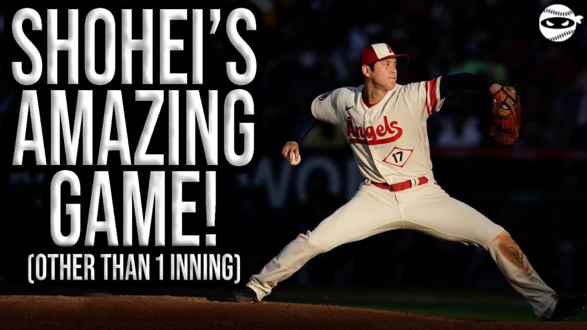 Shohei est SUPERMAN !!! Autre qu’une manche. Shohei est SUPERMAN !!!* *Autre qu'une manche.