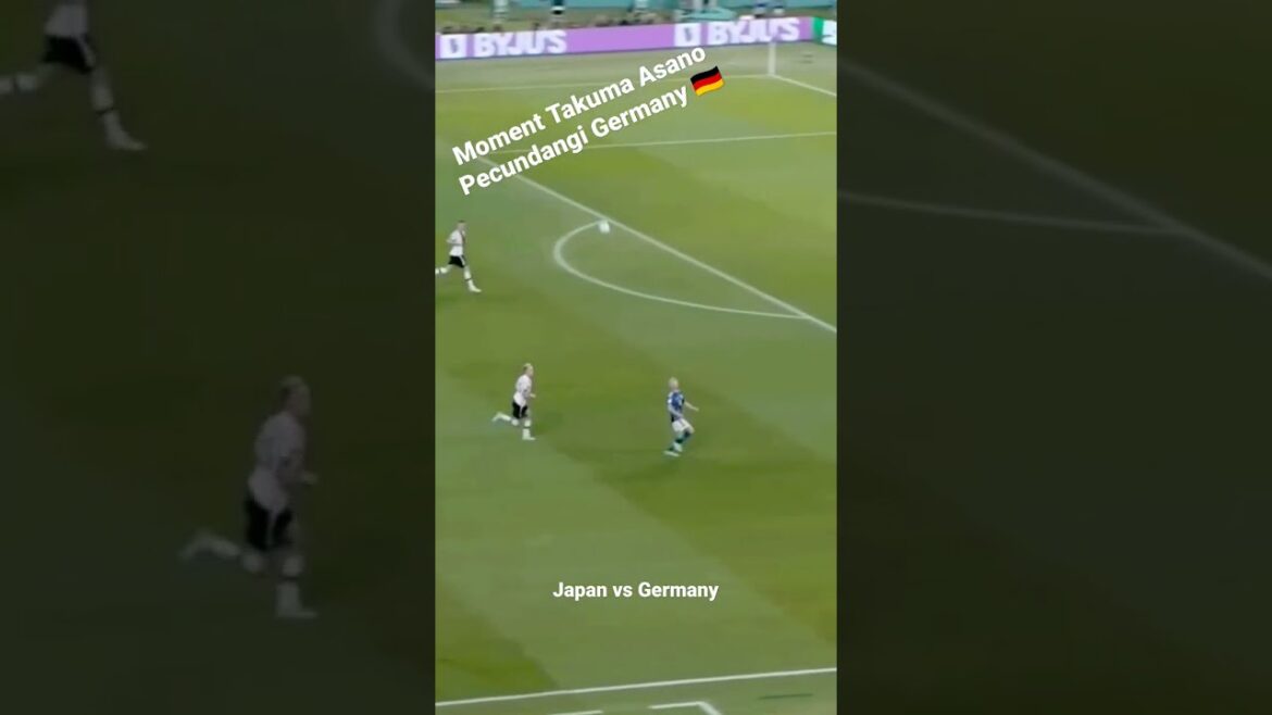 Moment Takuma Asano Pecundangi Allemagne #short