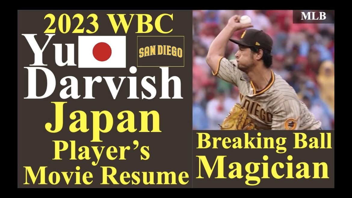 "Magicien qui casse la balle !"  /Yu Darvish (San Diego Padres) /Reprise des ligueurs majeurs Vol.58 /2023WBC Japon