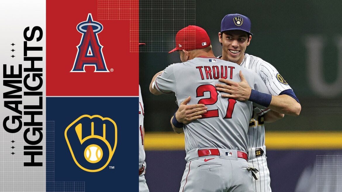 Faits saillants du jeu Angels vs Brewers (29/04/23) |  Faits saillants de la MLB
