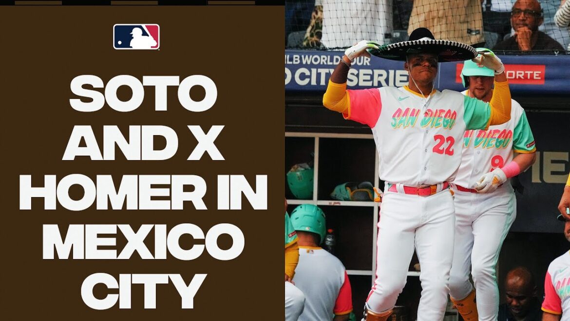 Juan Soto et Xander Bogaerts se succèdent à Mexico ! Juan Soto et Xander Bogaerts se succèdent à Mexico !