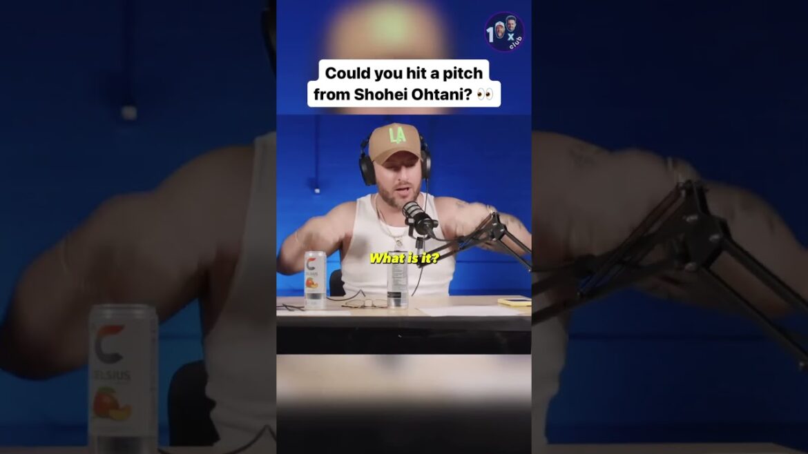 Pourriez-vous frapper un lancer de Shohei Ohtani?  👀 #baseball #short