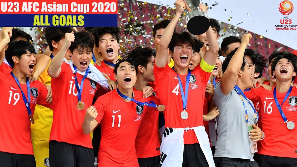 Championnat AFC U23 2020 en Thaïlande.  Tous les objectifs.