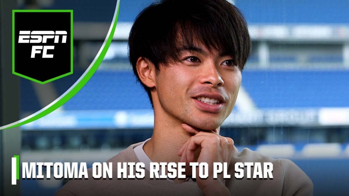 Kaoru Mitoma de Brighton veut vous faire oublier sa thèse universitaire sur le dribble |  ESPN FC