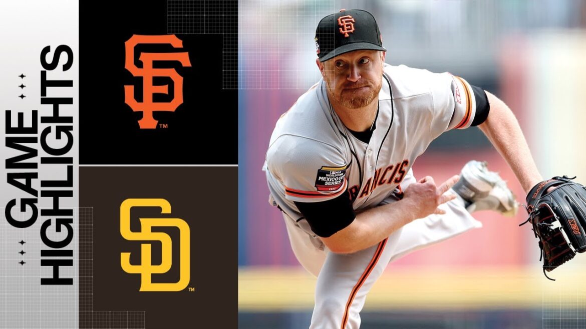 Faits saillants du match Giants contre Padres (30/04/23) |  Faits saillants de la MLB