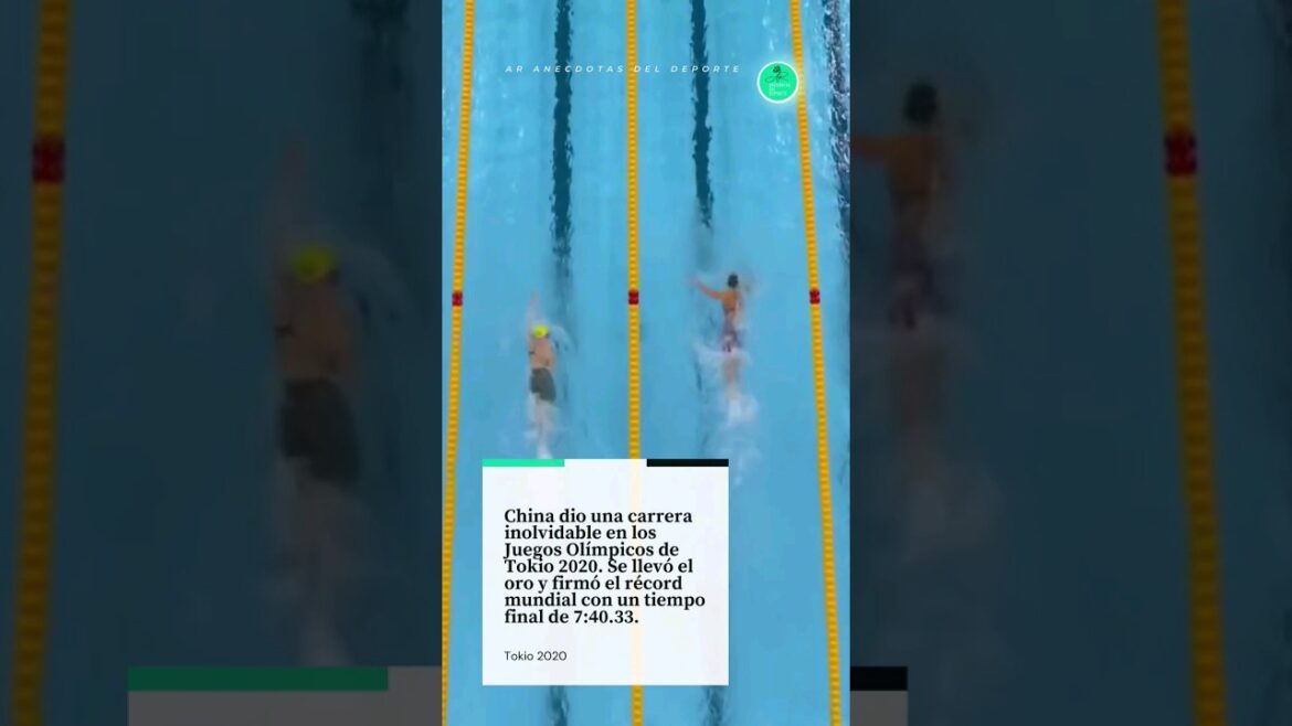 L'inoubliable course chinoise à Tokyo 2020 🇨🇳 🏊 #sports #deportes #parati #foryou #shorts