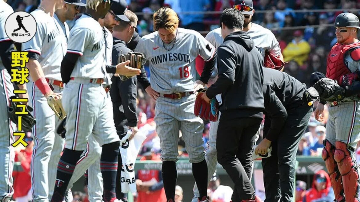 "Ça fait mal" Un coup direct de 180 km le fait s'évanouir de douleur.