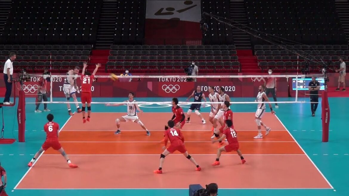 Italie Volleyball Defence en transition aux Jeux olympiques de Tokyo 2020
