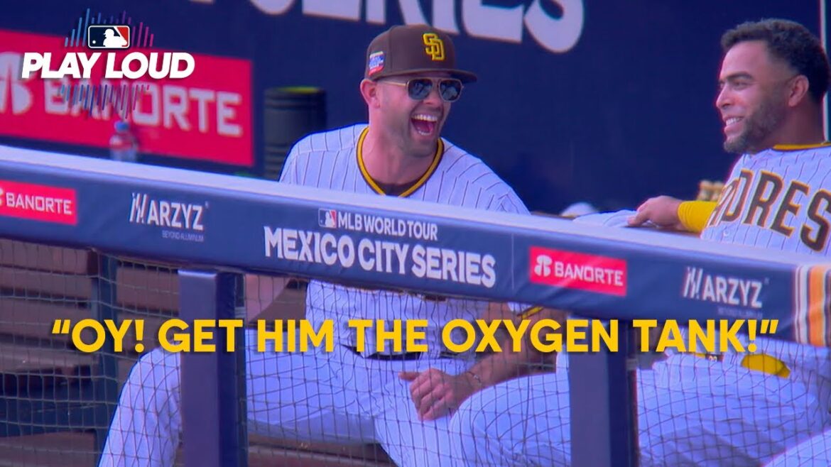 MIC’D UP de Mexico City Series !! Les Padres, les Géants nous faisaient craquer 🤣🤣 | Jouer fort MIC'D UP de Mexico City Series !! Les Padres, les Géants nous faisaient craquer 🤣🤣 | Jouer fort